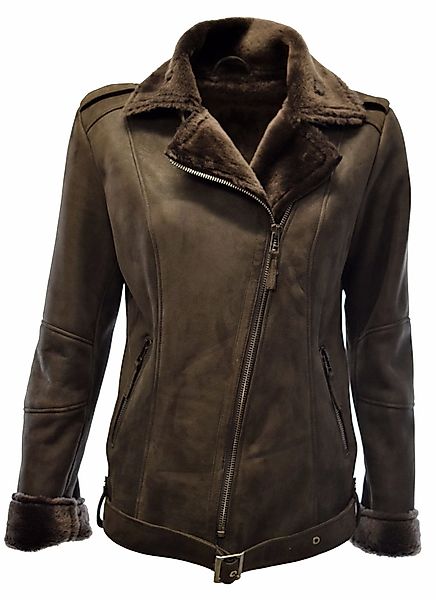 Zimmert Leather Lederjacke Carla Designer, Schwarz,Braun, günstig online kaufen