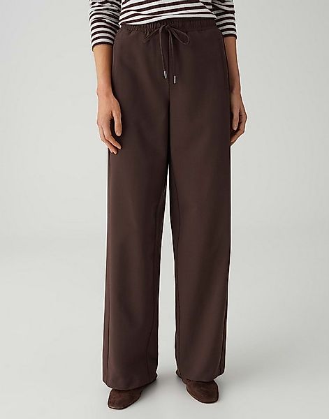 OPUS Schlupfhose MELANE mit Komfortbund Weiter gerader Beinverlauf, Eingrif günstig online kaufen