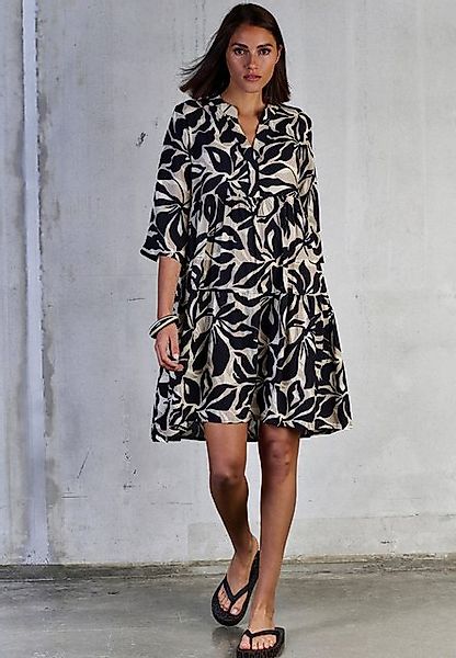 Andijamo-Fashion Druckkleid COOL BLOOM Lockere Passform günstig online kaufen