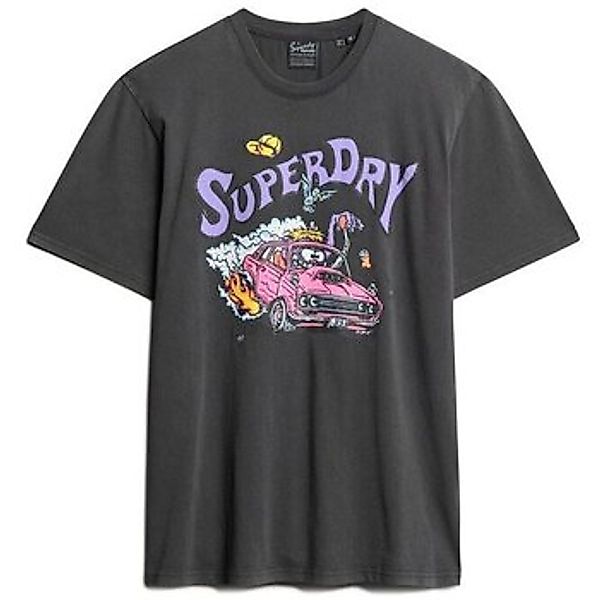 Superdry  T-Shirt T-shirt oversize femme  Dragnut Odd Rods günstig online kaufen