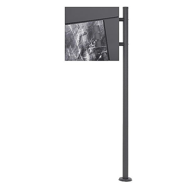ML-DESIGN Standbriefkasten Briefkasten Postkasten mit Zeitungsfach, günstig online kaufen