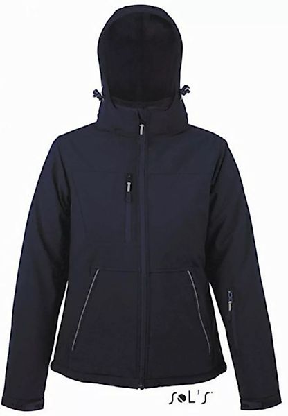 SOLS Softshelljacke Rock Damen Padded Softshell abnehmbare Kapuze günstig online kaufen