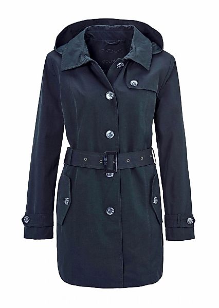 GOLDNER Kurzjacke "Kurzmantel im Trenchcoat-Stil" günstig online kaufen