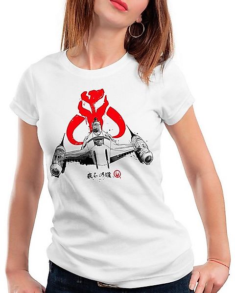 style3 T-Shirt Inked Starfighter yoda star the mandalorian wars günstig online kaufen