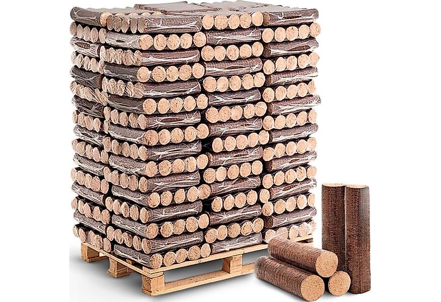 holz4home® Holzbriketts Hartholz-Eichenbriketts 960 kg auf Palette I Brennh günstig online kaufen