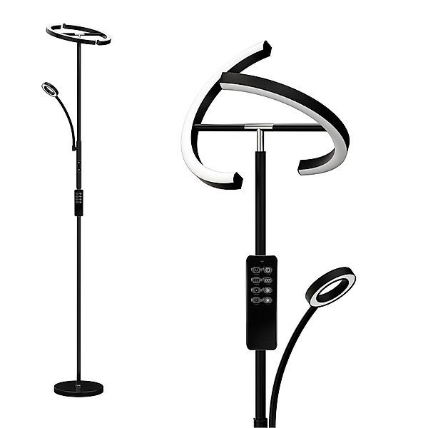 Auralum LED Stehlampe 20W+7W LED Stehleuchte günstig online kaufen