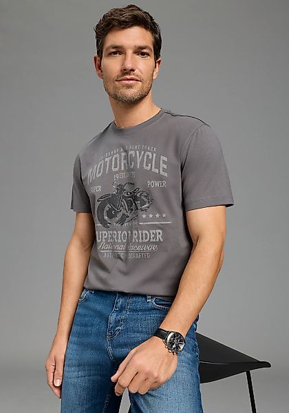 Arizona T-Shirt Kurzarm, lässige Passform, bedruckt, Rundhals, casual günstig online kaufen