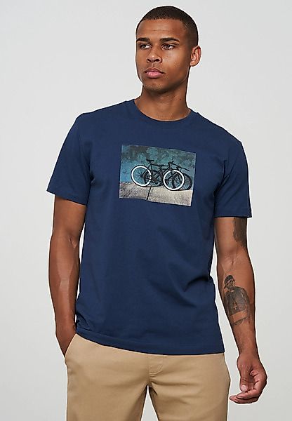 Herren T-shirt Aus Weicher Baumwolle (Bio) | Agave Bike Wall Recolution günstig online kaufen
