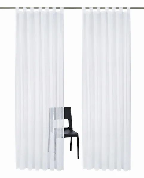 my home Gardine »Belem« Schlaufen 1 Stk. tlg. 1 oder 2 Schals, Vorhang, Fer günstig online kaufen