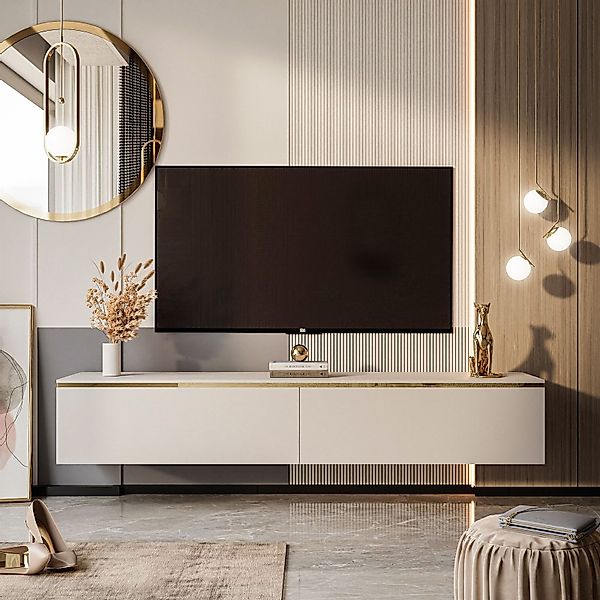 yourhouse24 Lowboard AURORA Kaschmir Hängende TV-Schrank günstig online kaufen