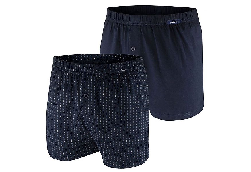 GÖTZBURG Boxershorts (2-St) mit Eingriff im 2er Pack, auch in Übergrößen günstig online kaufen