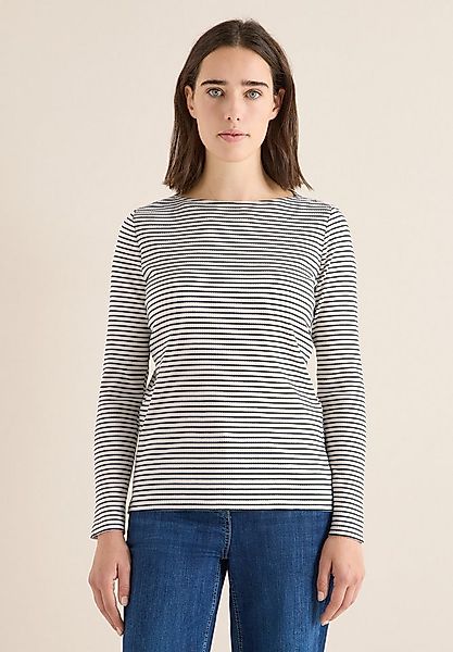 CECIL Langarmshirt mit U-Boot-Ausschnitt günstig online kaufen