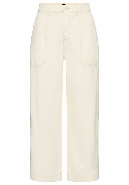 BOSS ORANGE Weite Jeans "Marlene High Rise Hochbund High Waist Premium Deni günstig online kaufen