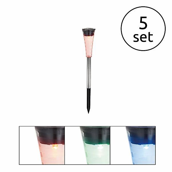 GLOBO LIGHTING LED Solarleuchte "SOLAR" LED-Modul 1 Stk. RGB Solar, Garten, günstig online kaufen