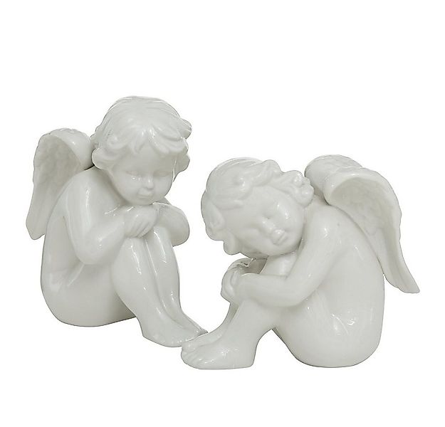BOLTZE GRUPPE GmbH Engelfigur Engel Porzellan sitzend Weihnachten Taufe Sch günstig online kaufen