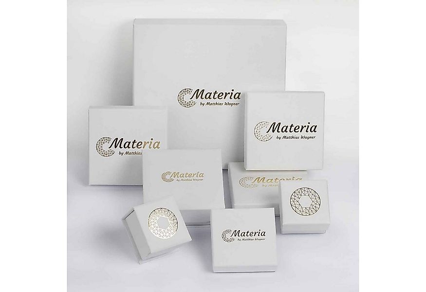 Materia Perlenohrringe Damen Süßwasserzuchtperlen Weiß mit Brisuren GO-12, günstig online kaufen