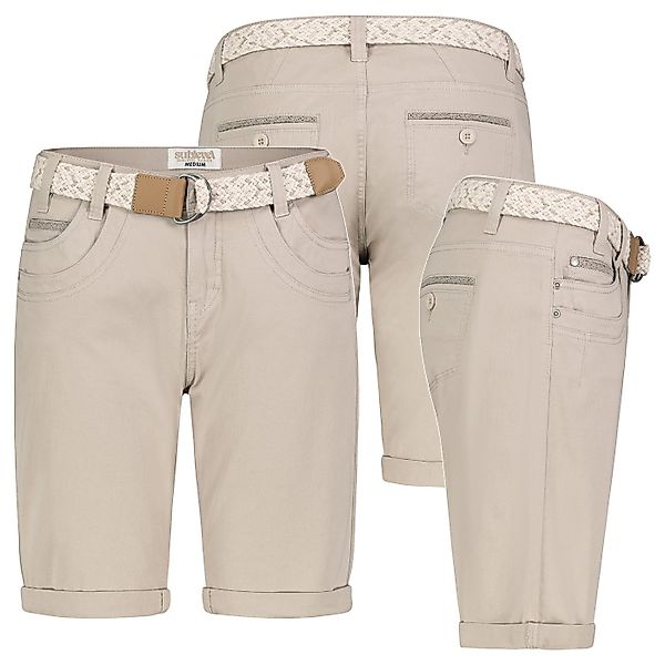 SUBLEVEL Bermudas Damen Short Bermuda kurze günstig online kaufen