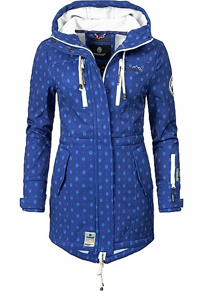 Marikoo Funktionsmantel "Zimtzicke" Softshell Parka mit Kapuze günstig online kaufen