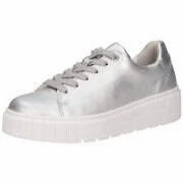 Gabor Plateau Sneaker Damen silber günstig online kaufen