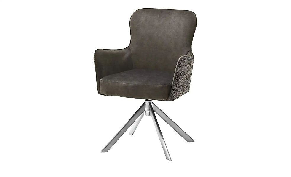 Esszimmerstuhl  drehbar Effi ¦ braun ¦ Maße (cm): B: 62 H: 84 T: 64.0 Stühl günstig online kaufen