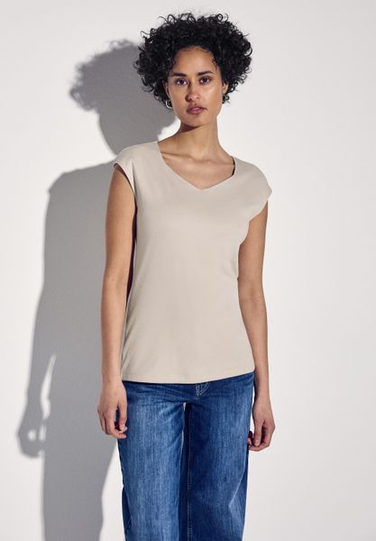 STREET ONE V-Shirt doppellagig günstig online kaufen