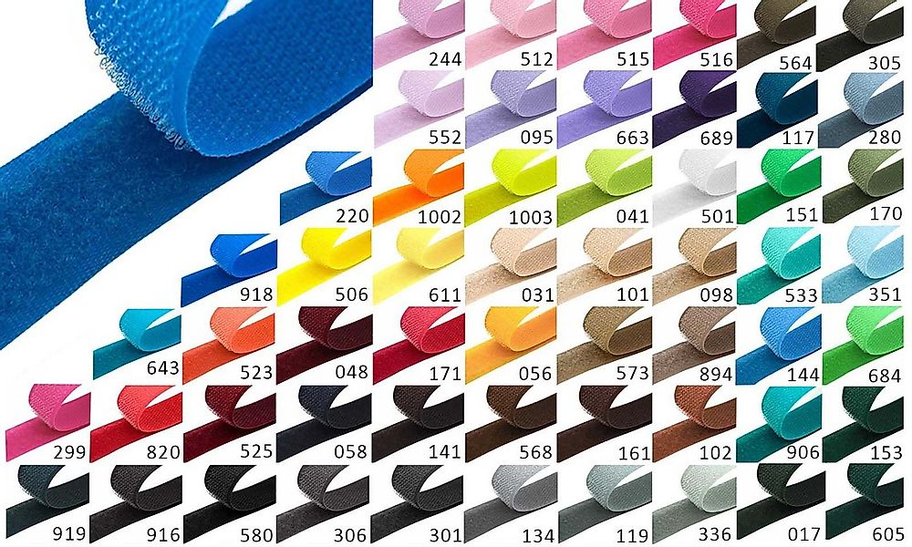 maDDma Klettband 4m Klettband zum Nähen 20mm Flausch & Haken, 20mm günstig online kaufen