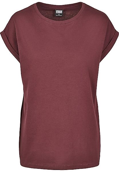 URBAN CLASSICS Kurzarmshirt Urban Classics Damen Ladies Extended Shoulder T günstig online kaufen