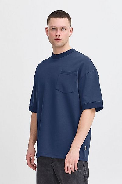 Blend Rundhalsshirt BHBARTI Basic T-Shirt mit Rundhalsausschnitt und Brustt günstig online kaufen