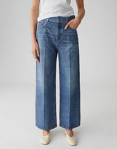 OPUS PANTS Stoffhose Calina cruise Printdesign mit femininer Weite günstig online kaufen