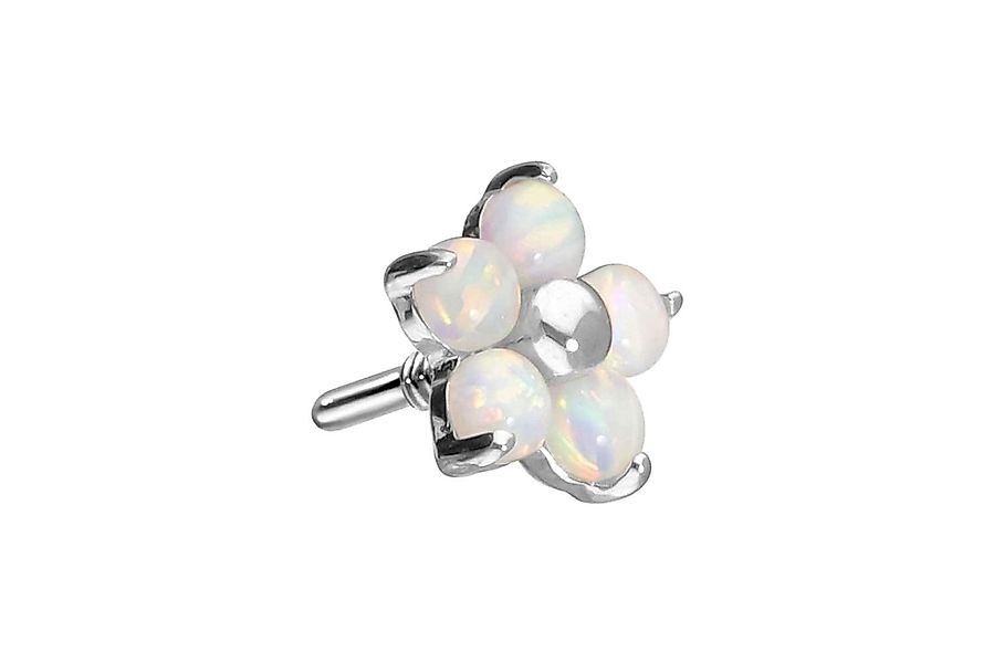 PIERCINGLINE Piercing-Set 14 Karat Gold Schraubaufsatz günstig online kaufen