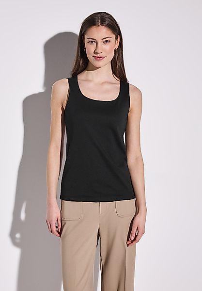 STREET ONE Rundhalsshirt, im soften Baumwoll-Mix günstig online kaufen