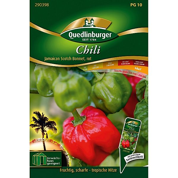 Quedlinburger Chili ''Jamaican Scotch Bonnet'' günstig online kaufen