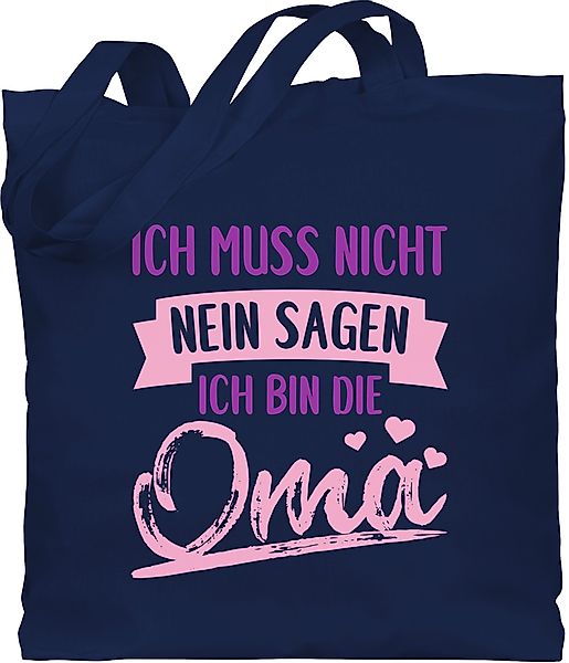 Shirtracer Umhängetasche Ich muss nicht nein günstig online kaufen