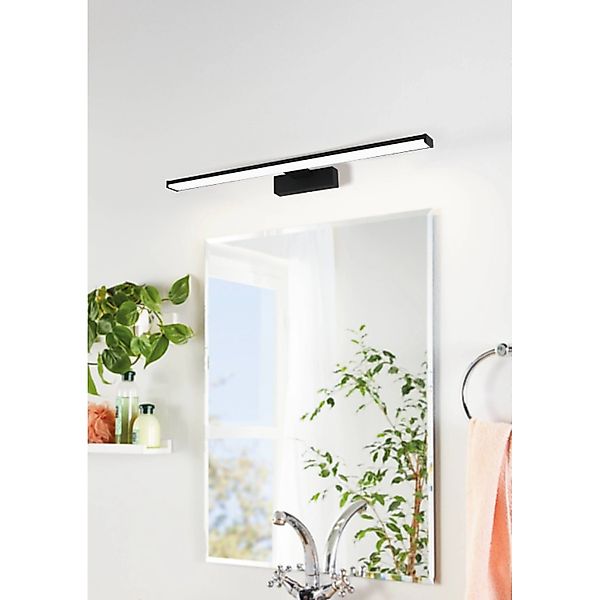 LED-Wandleuchte Pandella 1, Länge 60 cm, schwarz, Aluminium günstig online kaufen