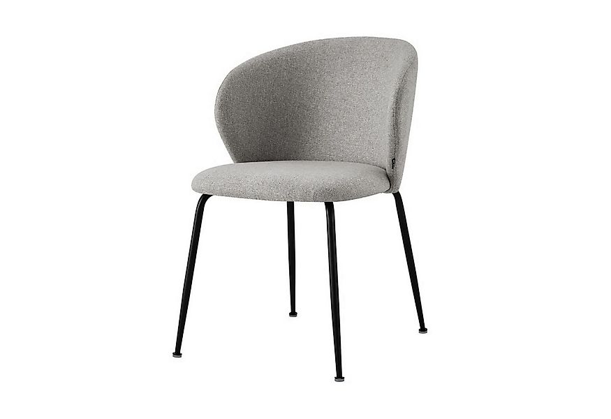 Selsey Polsterstuhl MEALIZE, mit wasserabweisendem Stoff, auf schwarzen Met günstig online kaufen