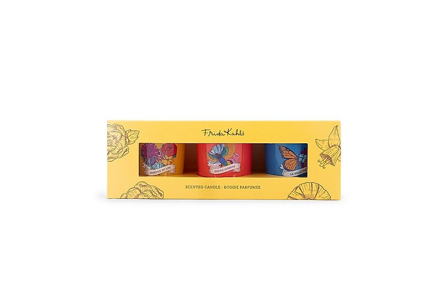 Frida Kahlo Duftkerze 3er Set 3x70g günstig online kaufen