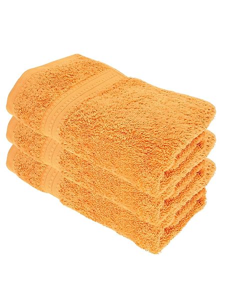 Julie Julsen Handtücher 3-Handtücher-Orange, Bio-Baumwolle (3-St) günstig online kaufen