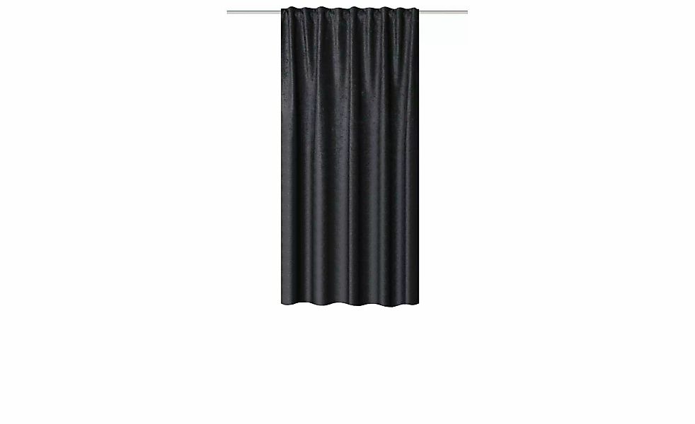 HOME Wohnideen Fertigschal   ¦ schwarz ¦ Maße (cm): B: 135 H: 175 Gardinen günstig online kaufen