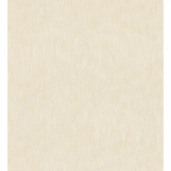 Marburg Vliestapete Welle Perlenmuster Beige 3,3 m x 0,70 m FSC® günstig online kaufen