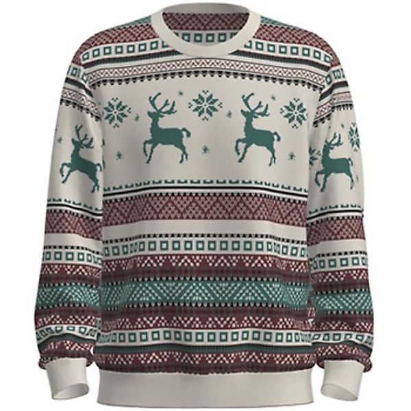 Jack & Jones  Pullover Pullover XMAS SNOWBALL Strickpullover R-Neck günstig online kaufen