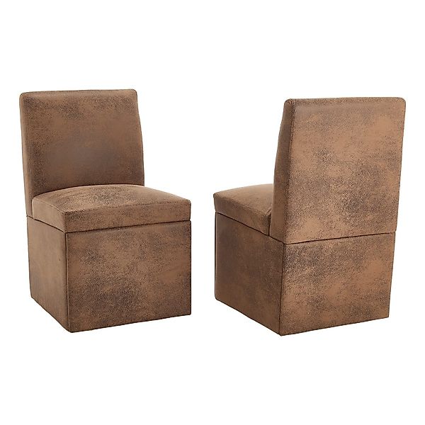 Yorbay Esszimmerstuhl 2er Set Drehbar Küchenstühle, günstig online kaufen