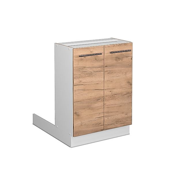 Vicco Unterschrank Fame-Line, Goldkraft Eiche/Weiß, 60 günstig online kaufen