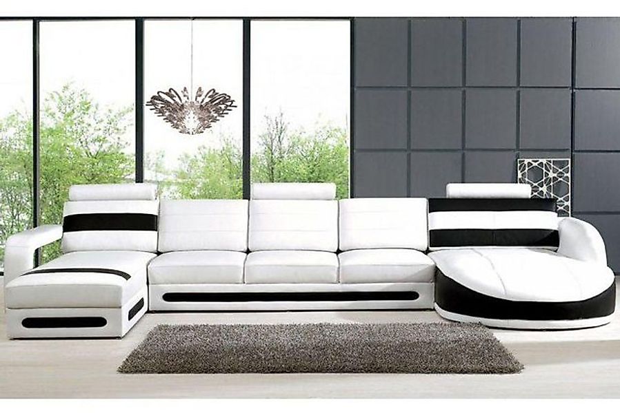 JVmoebel Ecksofa Wohnlandschaft Sofa mit USB Ecksofa Eckcouch Polster Garni günstig online kaufen