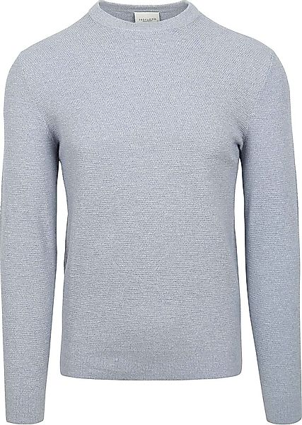 Profuomo O-Neck Pullover Hellblau - Größe XXL günstig online kaufen