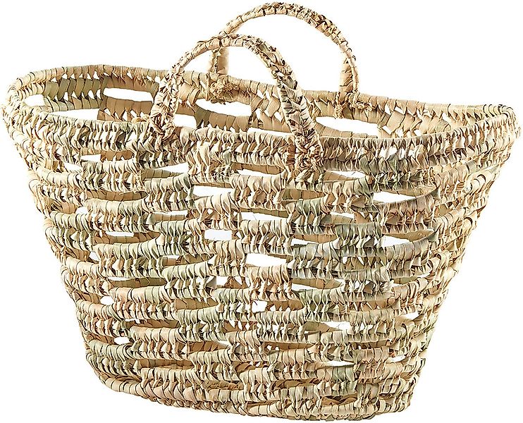 Kobolo Shopper Tasche aus Palmblatt mit günstig online kaufen
