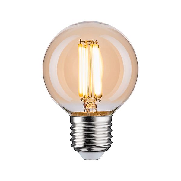 Paulmann "Filament 230V LED Globe G60 E27 780lm 7W 2700K dimmbar Gold" günstig online kaufen
