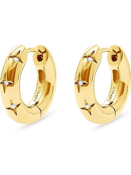 Esprit Paar Creolen ESPRIT Damen-Creolen 925er Silber 6 Zirkonia (Paar), Ma günstig online kaufen