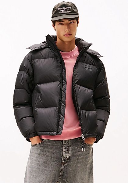Tommy Jeans Steppjacke "ALASKA DOWN PUFFER" mit Kapuze Übergangsjacke Regul günstig online kaufen