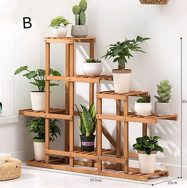 little dove Blumenständer Blumenständer Pflanzenständer aus Bambus, Pflanze günstig online kaufen