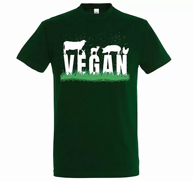 Youth Designz T-Shirt Vegan Herren Shirt mit trendigem Frontprint günstig online kaufen